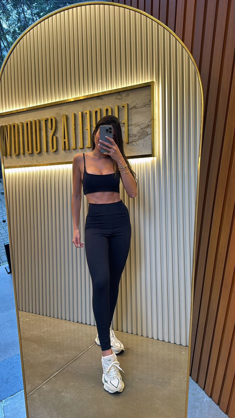 TOP VIRGINIA POLIAMIDA PRETO
