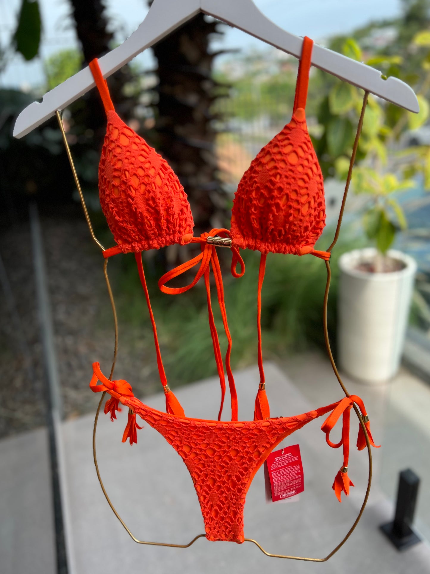 BIQUÍNI ELLOAH COCONUT LARANJA