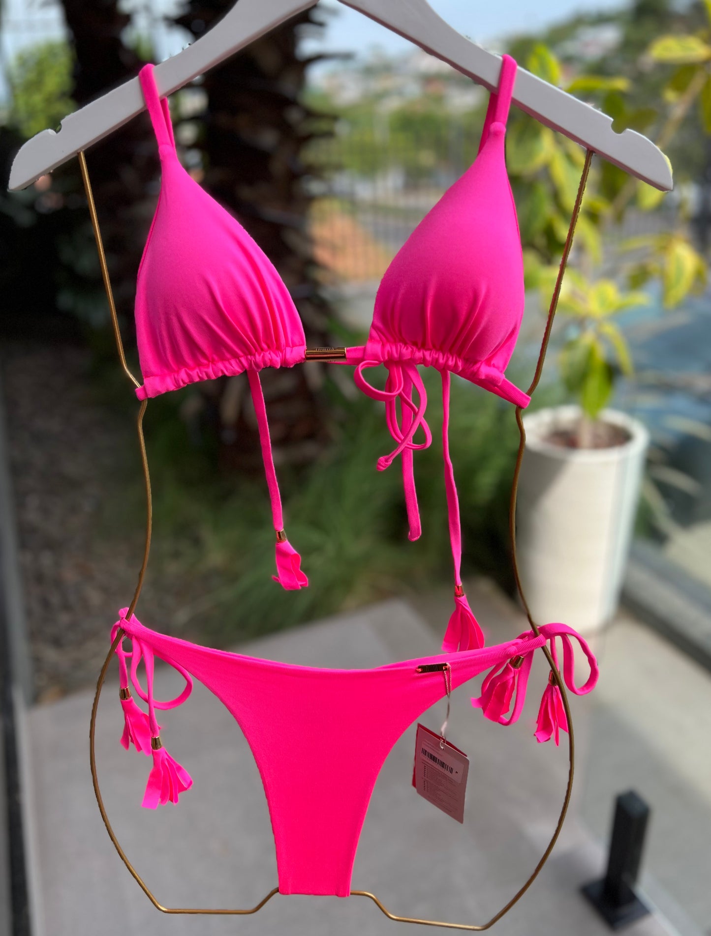 BIQUÍNI ELLOAH GLOW ROSA NEON