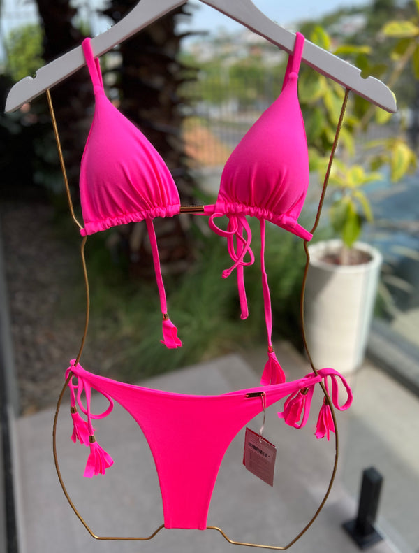 BIQUÍNI ELLOAH GLOW ROSA NEON