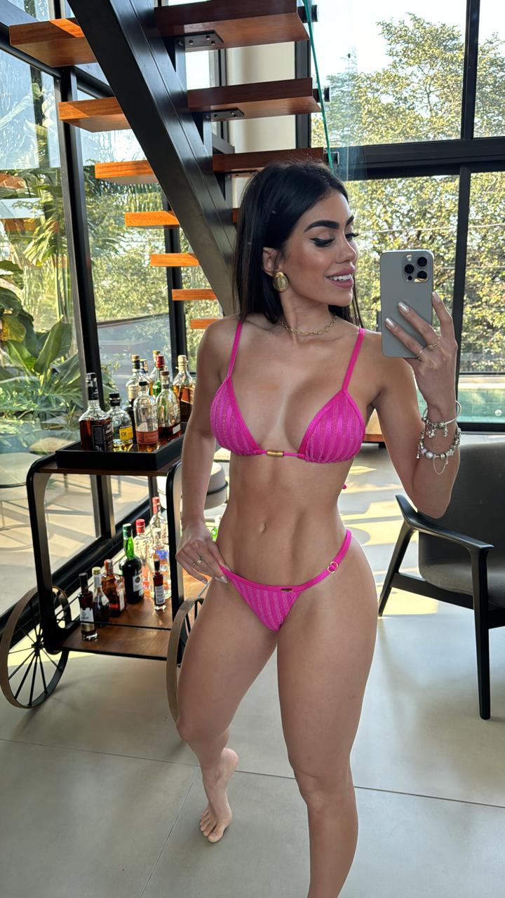 BIQUÍNI ANITTA LOTUS ROSA