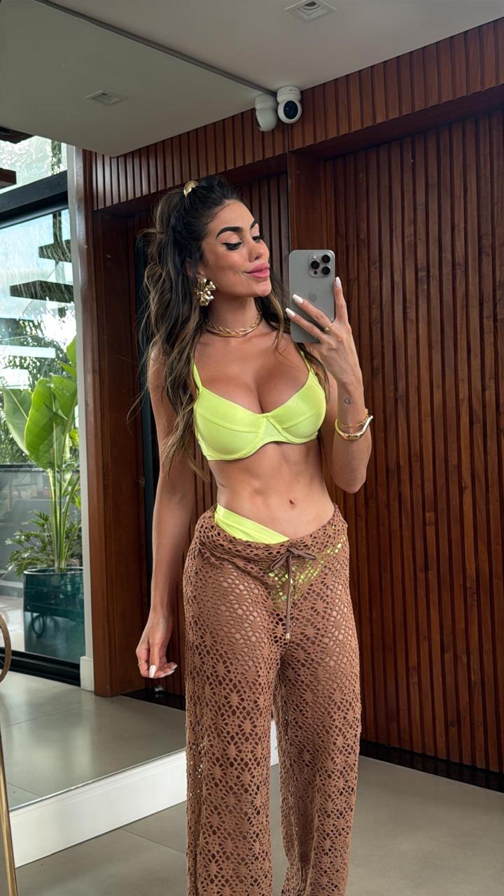 BIQUÍNI MARRY LOUIS AMARELO NEON