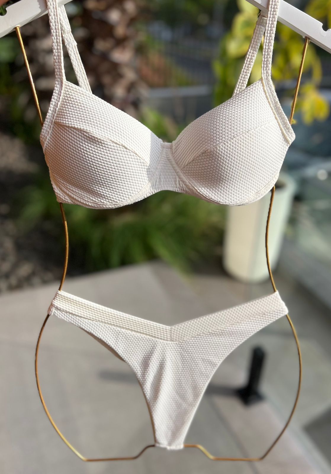 BIQUÍNI MARRY COLMEIA OFF WHITE