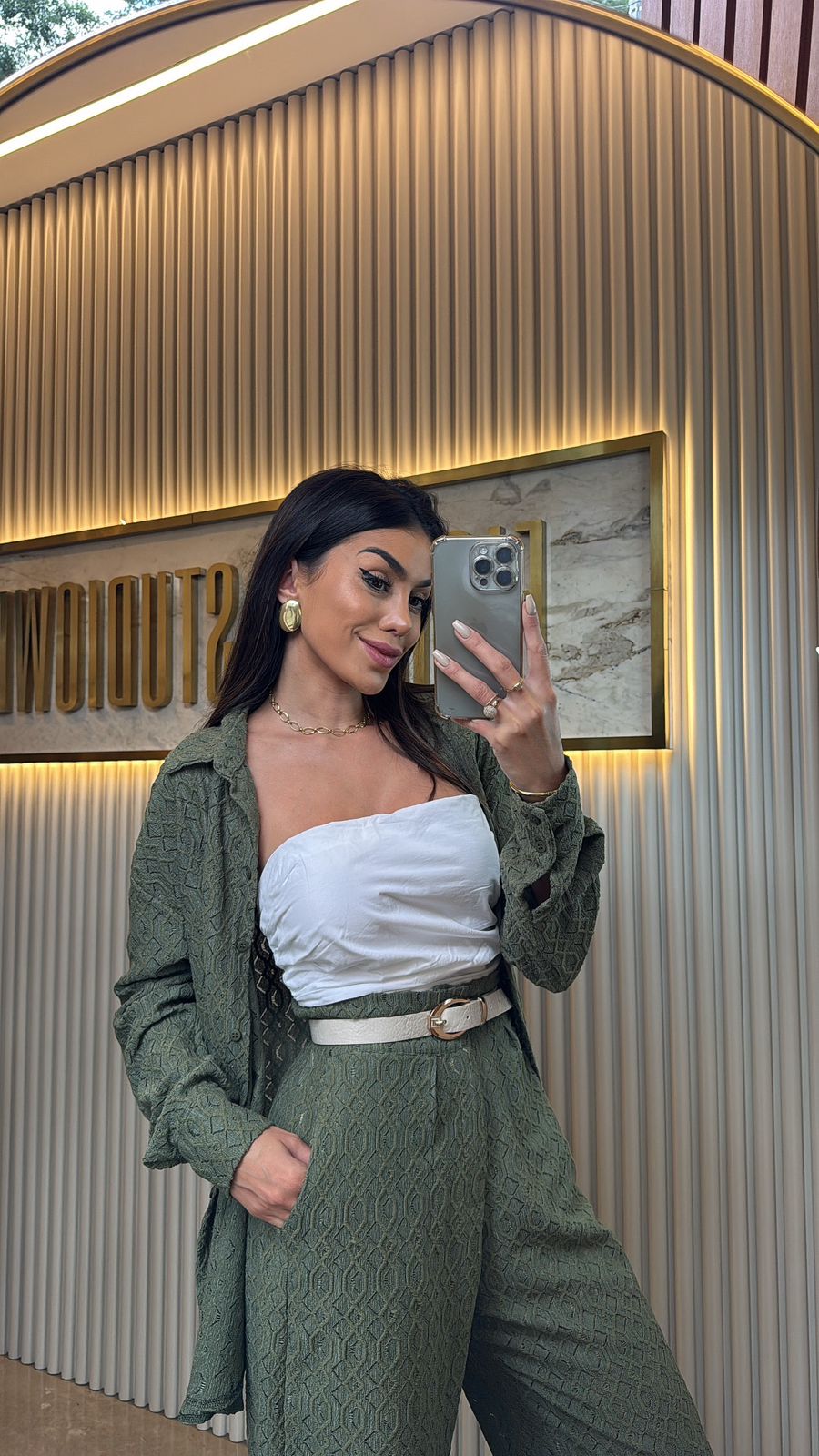 CAMISA MARRAKESH VERDE MUSGO