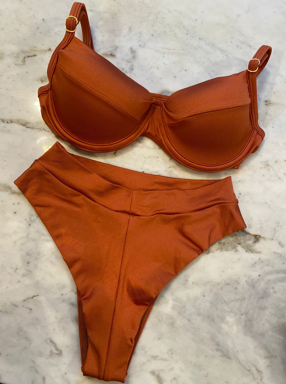 BIQUÍNI BRIGITTE GLOW COBRE