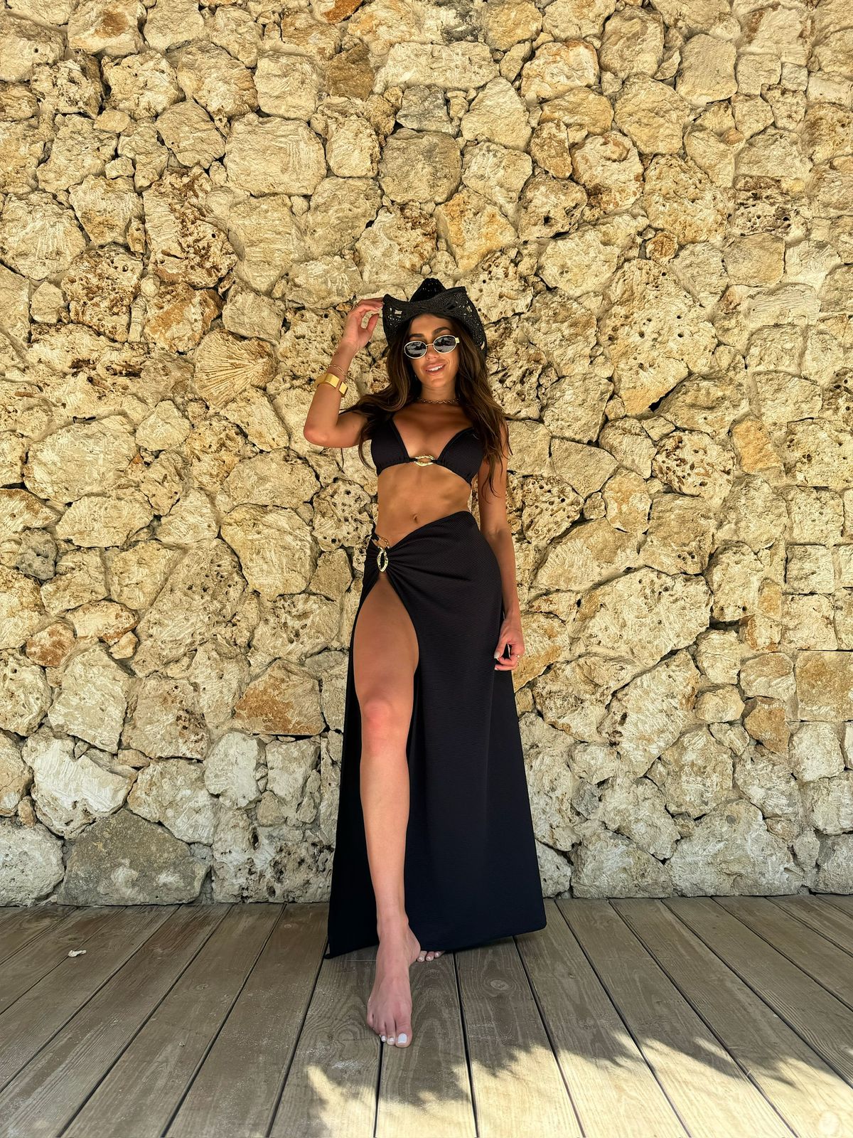 BIQUÍNI MAKANI COLMEIA PRETO