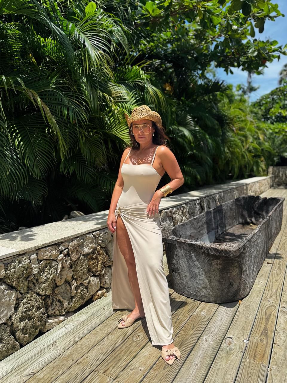 SAIA MAKANI POLIAMIDA OFF WHITE