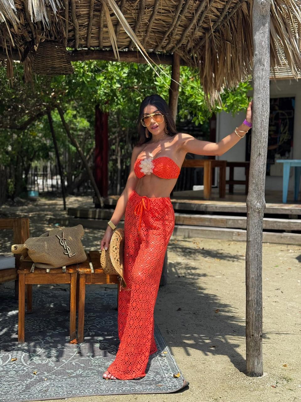 CALÇA COCONUT LARANJA