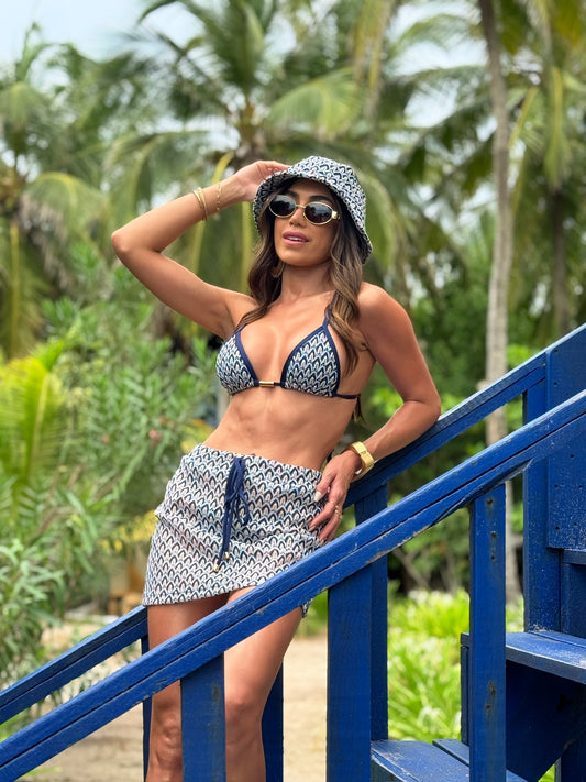 BIQUÍNI ANITTA TRICOT CARTAGENA AZUL MARINHO