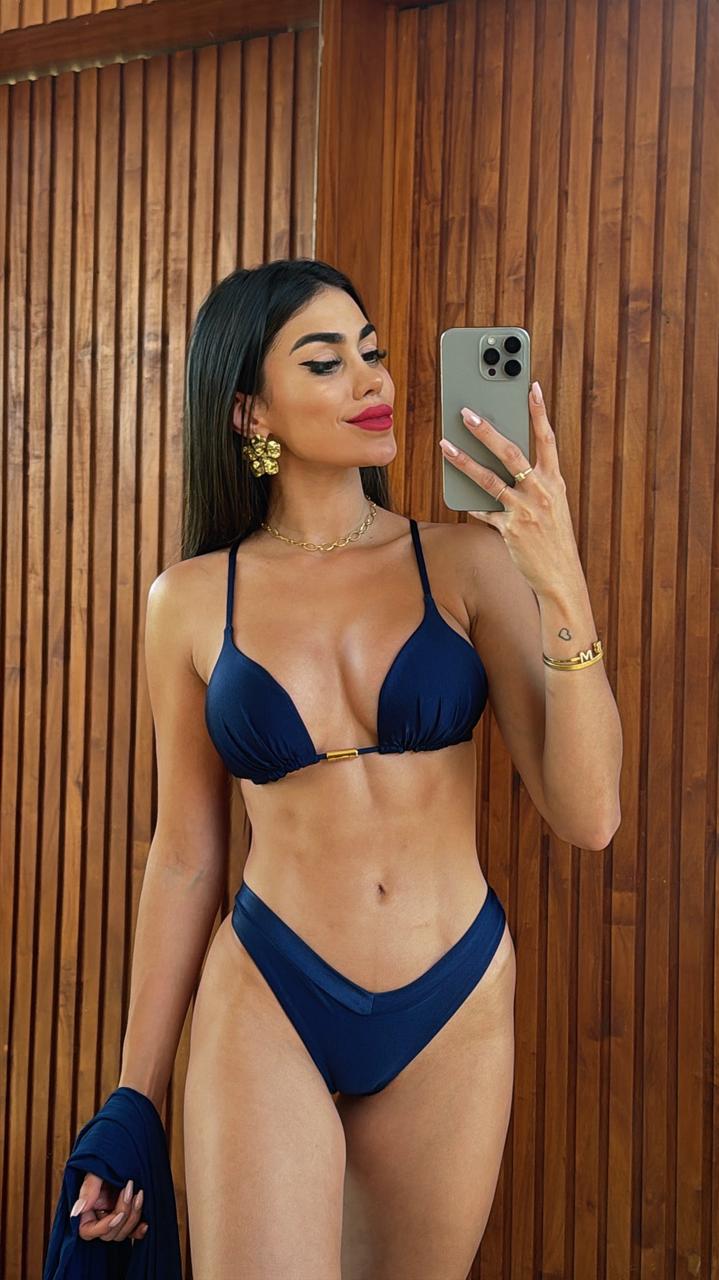 BIQUÍNI GENOVA GLOW AZUL MARINHO