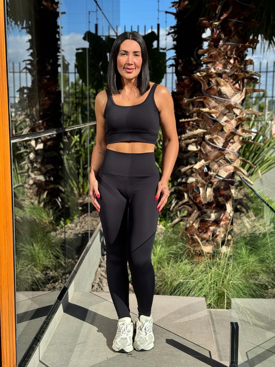 TOP FIORELLA POLIAMIDA PRETO