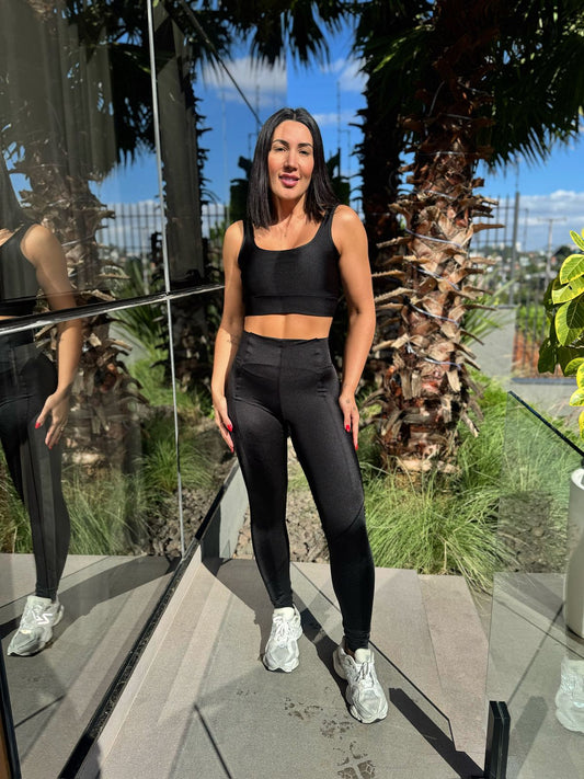 LEGGING VIRGÍNIA MONTARIA CIRRE PRETA