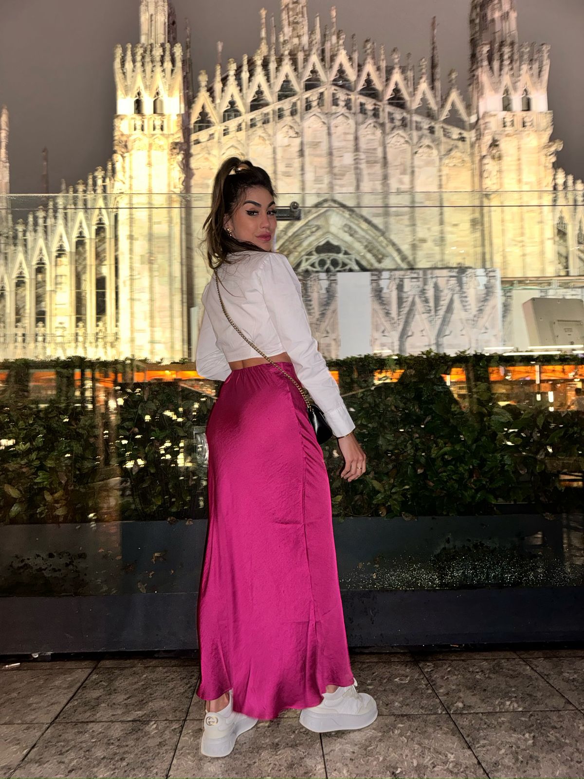 SAIA SEDA ITALY FUCSIA