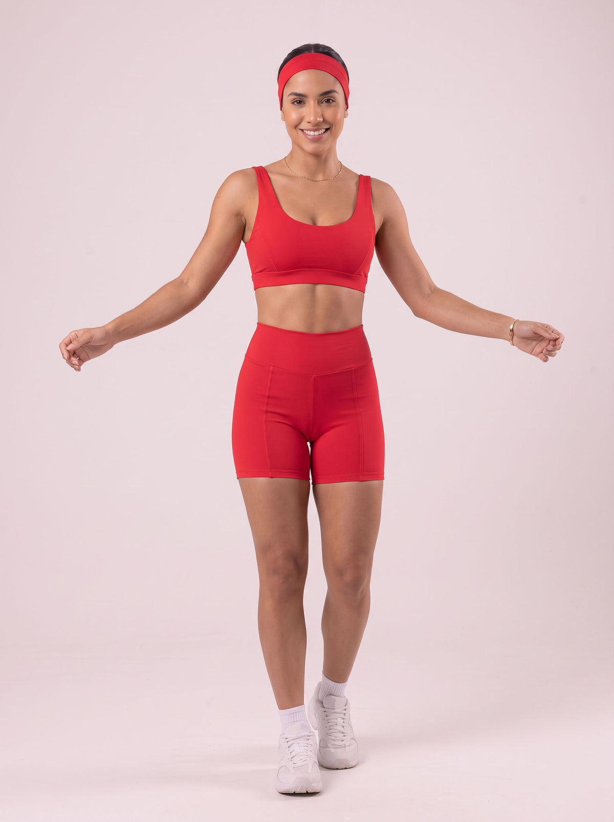 SHORT CELINA VERMELHO