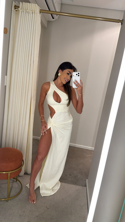 VESTIDO FIORELLA OFF WHITE