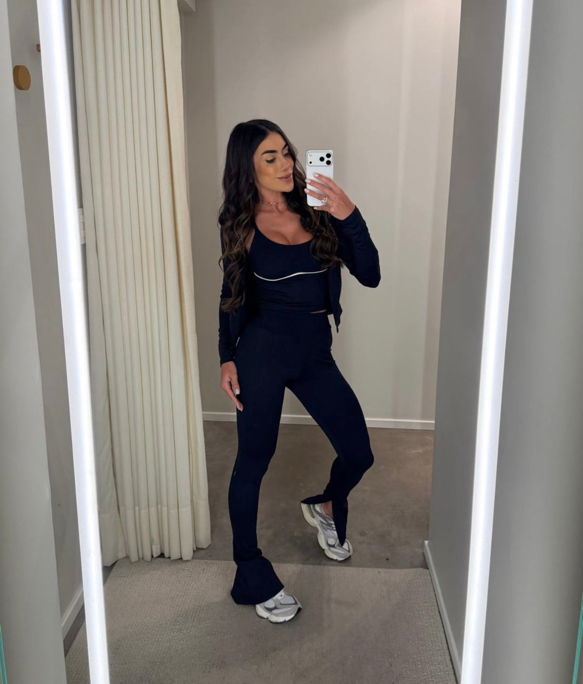 LEGGING CELINA FLARE  PRETA