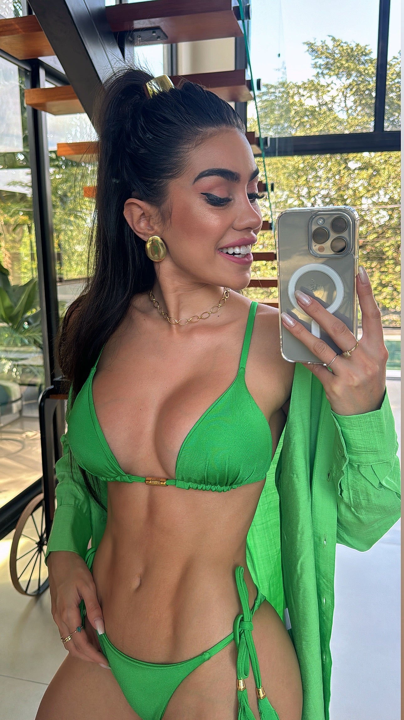 BIQUÍNI ELLOAH GLOW VERDE