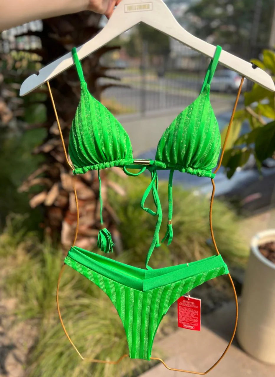 BIQUÍNI GENOVA LOTUS VERDE