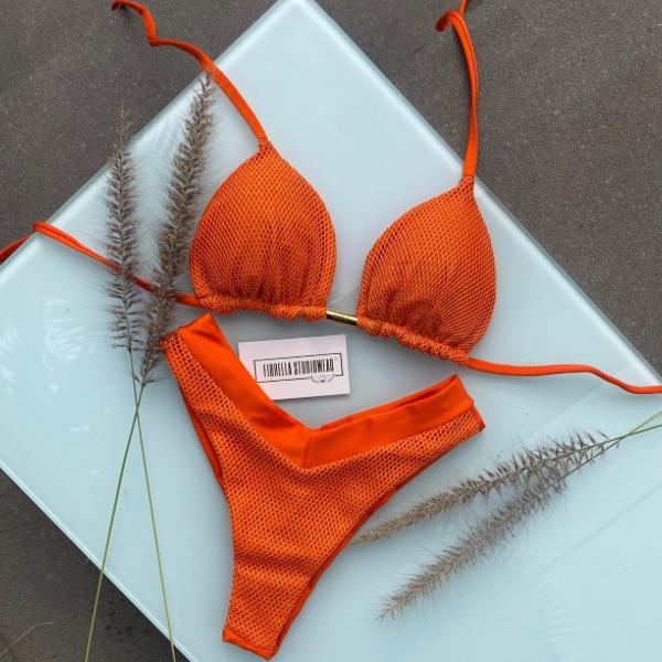 BIQUÍNI GENOVA SEREIA LARANJA