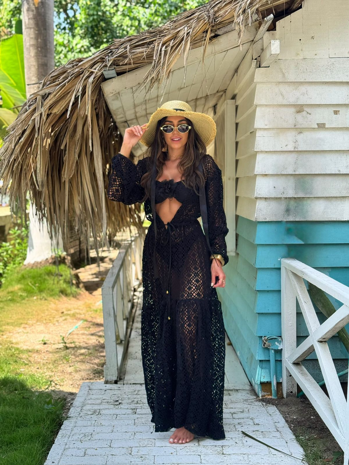 BIQUÍNI ARIENZO COCONUT PRETO