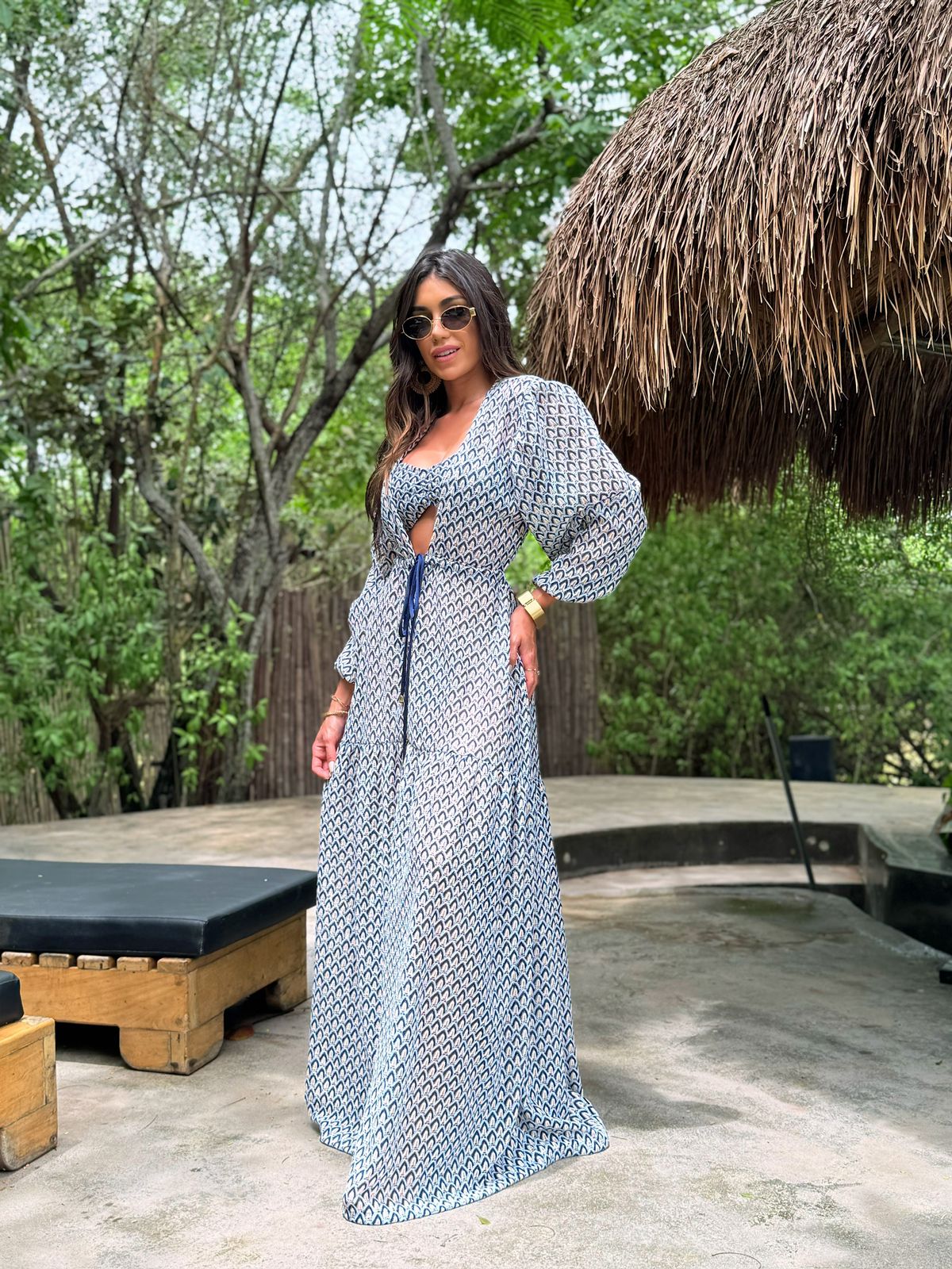 BIQUÍNI ETEKA TRICOT CARTAGENA AZUL MARINHO