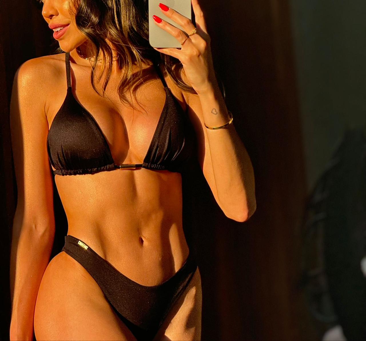 BIQUÍNI MARIAH GLOW PRETO