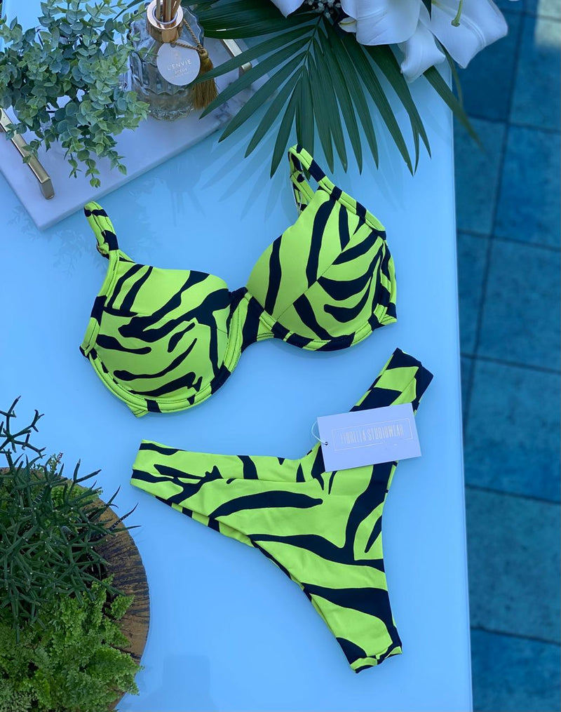 BIQUÍNI MARRY ZEBRA ELÉTRICA