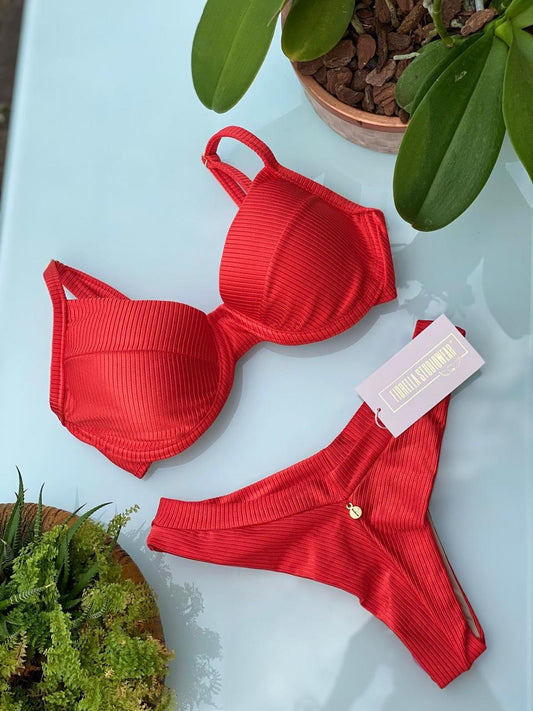 BIQUÍNI MARRY EDEN VERMELHO