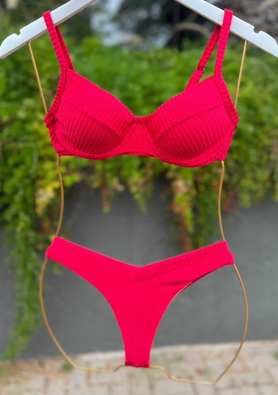 BIQUÍNI MARRY  SANTORINI VERMELHO