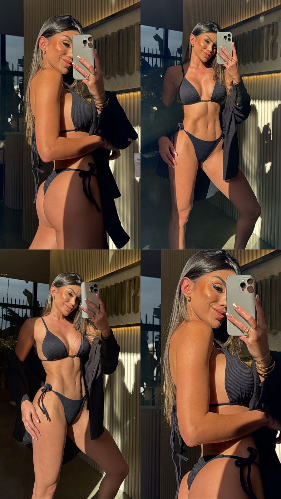 BIQUÍNI SCARLET COLMEIA PRETO