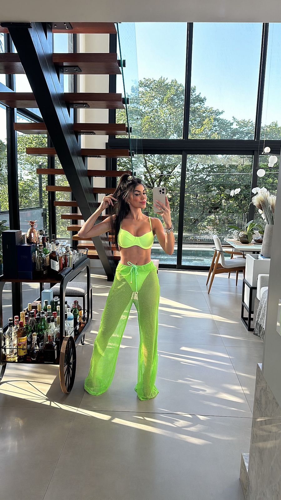 CALÇA SEREIA VERDE LEMON