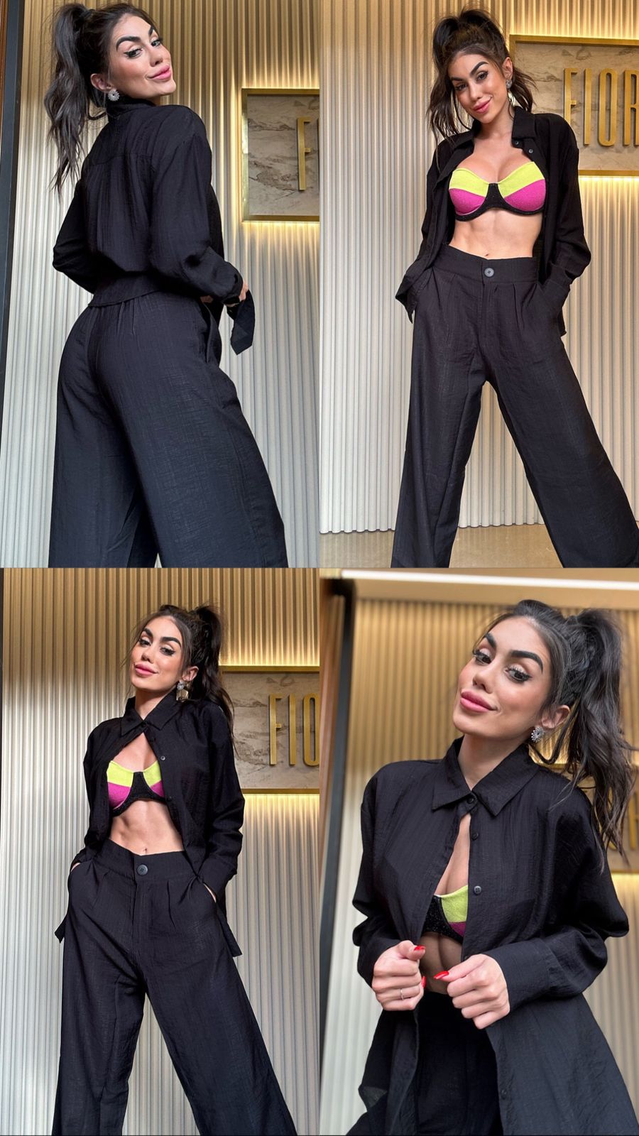 CALÇA SANTORINI PRETA