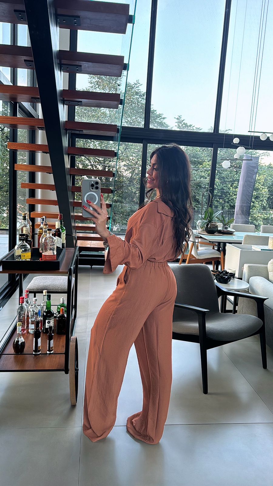 CALÇA SANTORINI CARAMELO