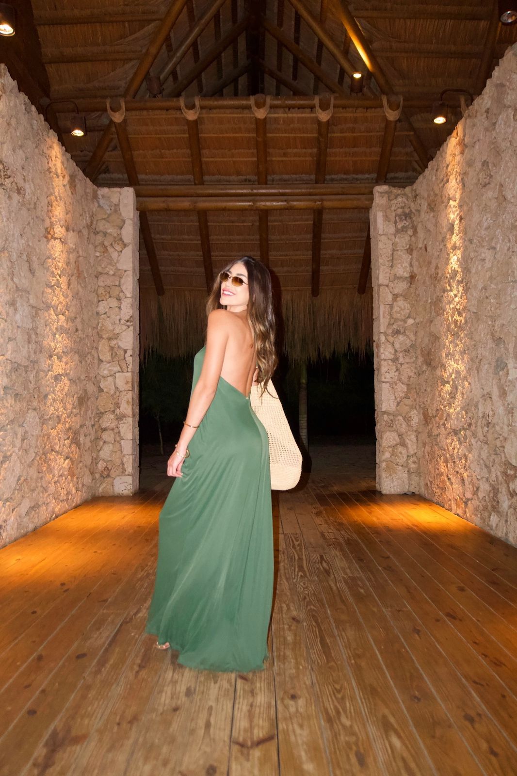 VESTIDO MAKANI VERDE MUSGO