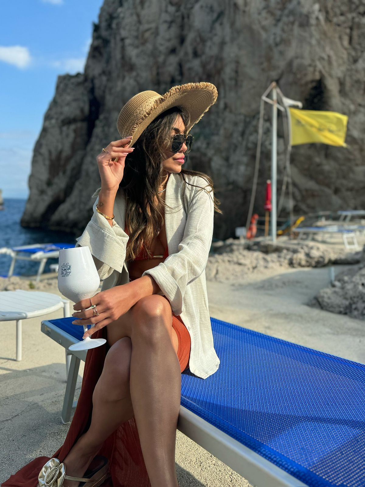 CAMISA SANTORINI VANILLA