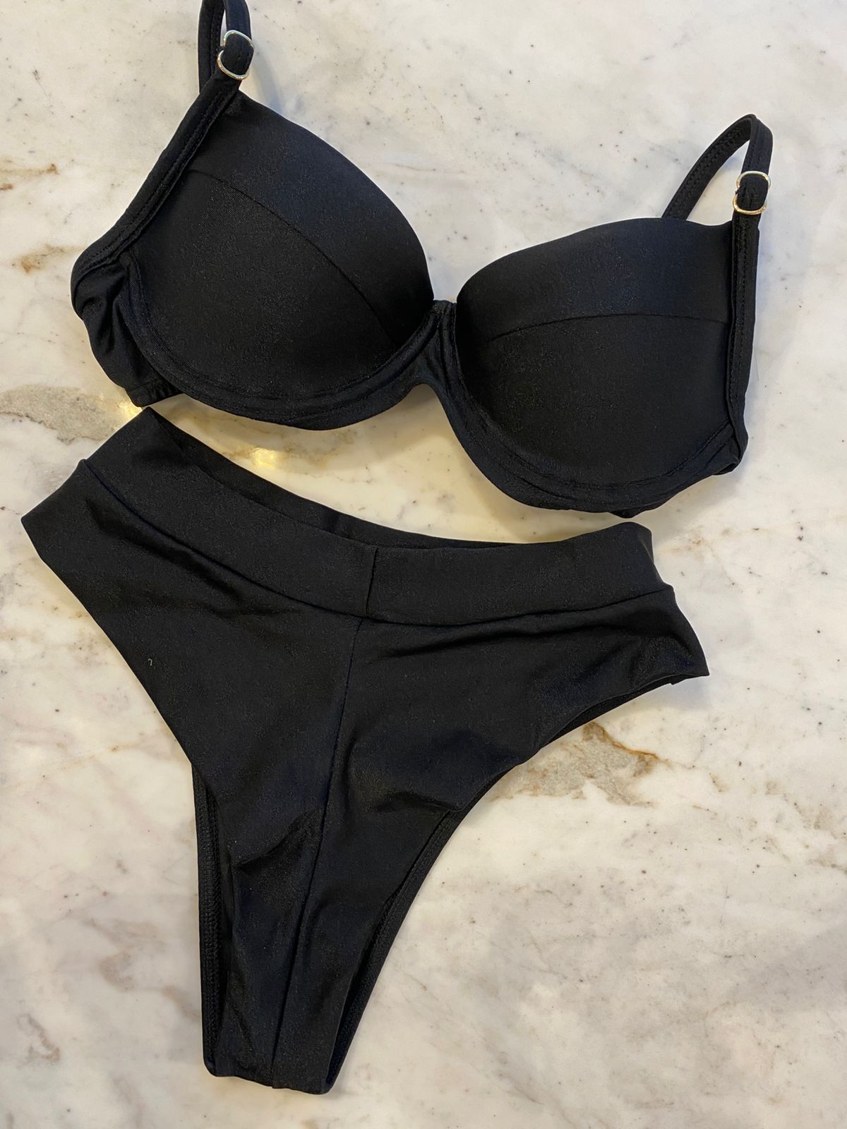 BIQUÍNI BRIGITTE GLOW PRETO