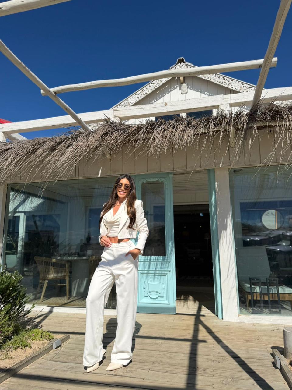 CONJUNTO CELINE OFF WHITE