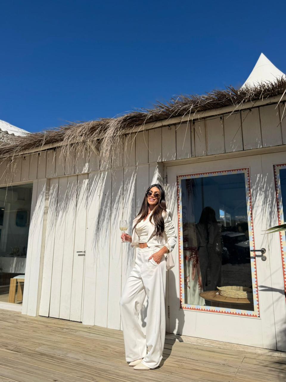 CONJUNTO CELINE OFF WHITE