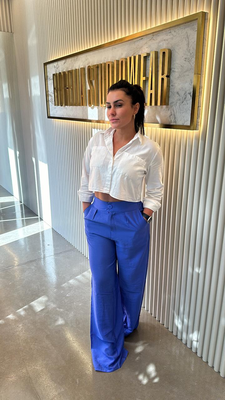 CALÇA SANTORINI AZUL VITTA
