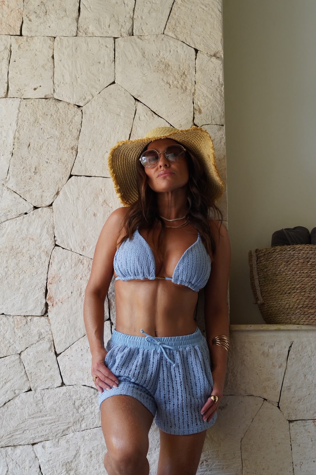 BIQUÍNI TAGO CROCHÊ TULUM AZUL CANDY