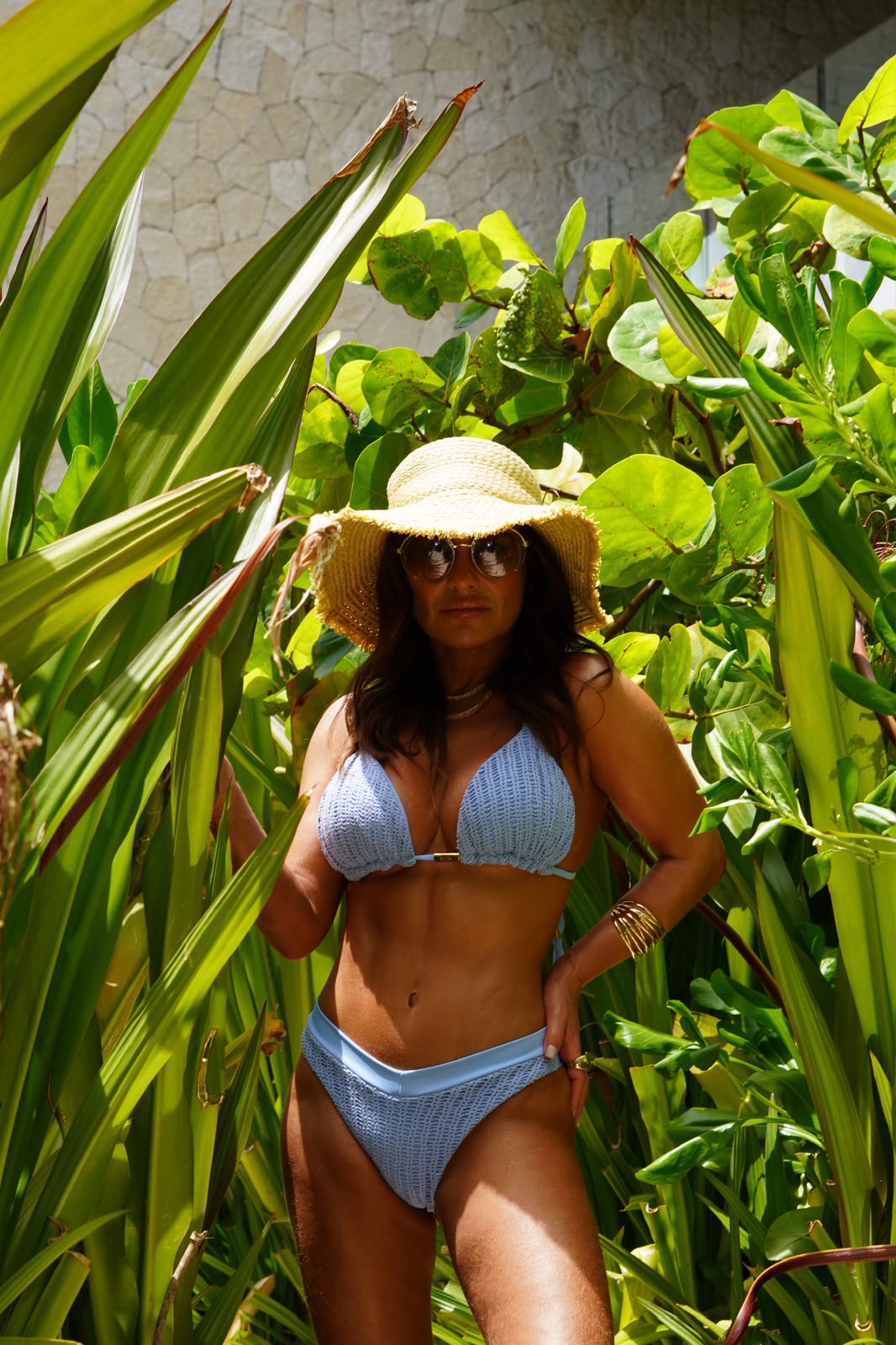 BIQUÍNI GENOVA CROCHÊ TULUM AZUL CANDY