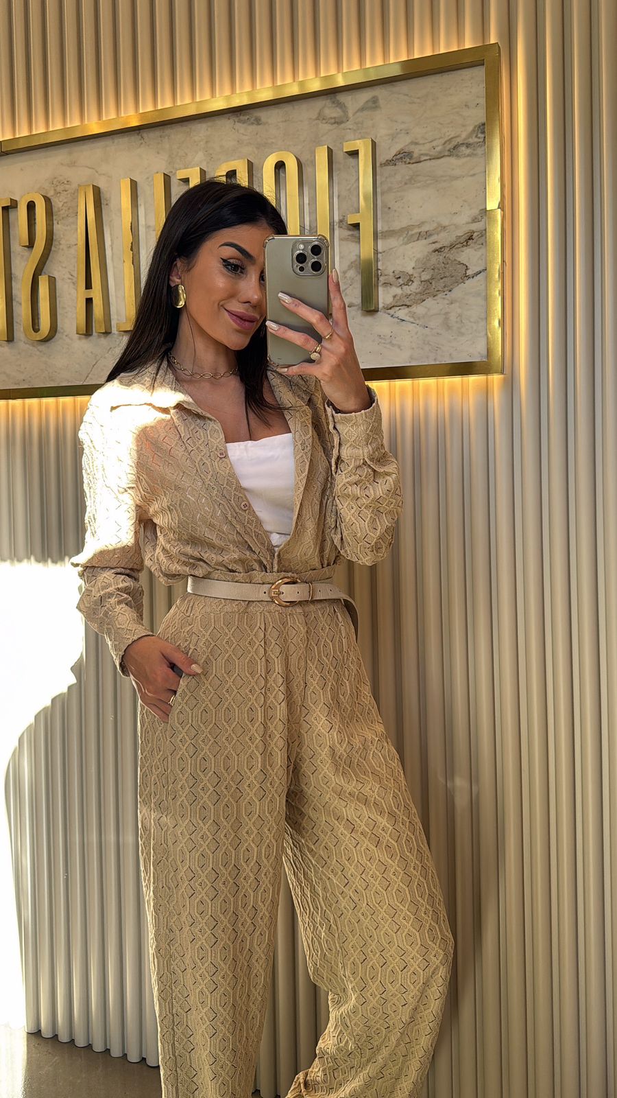 CAMISA MARRAKESH MOCCA