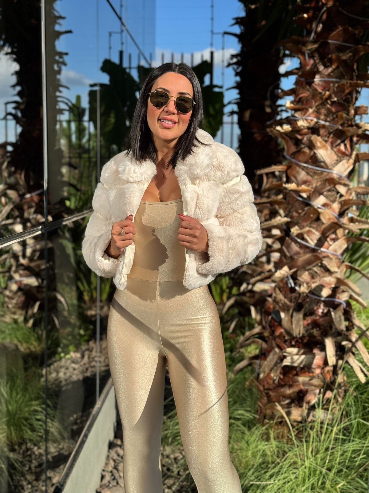 MACACÃO SERENA CIRRE DOURADO