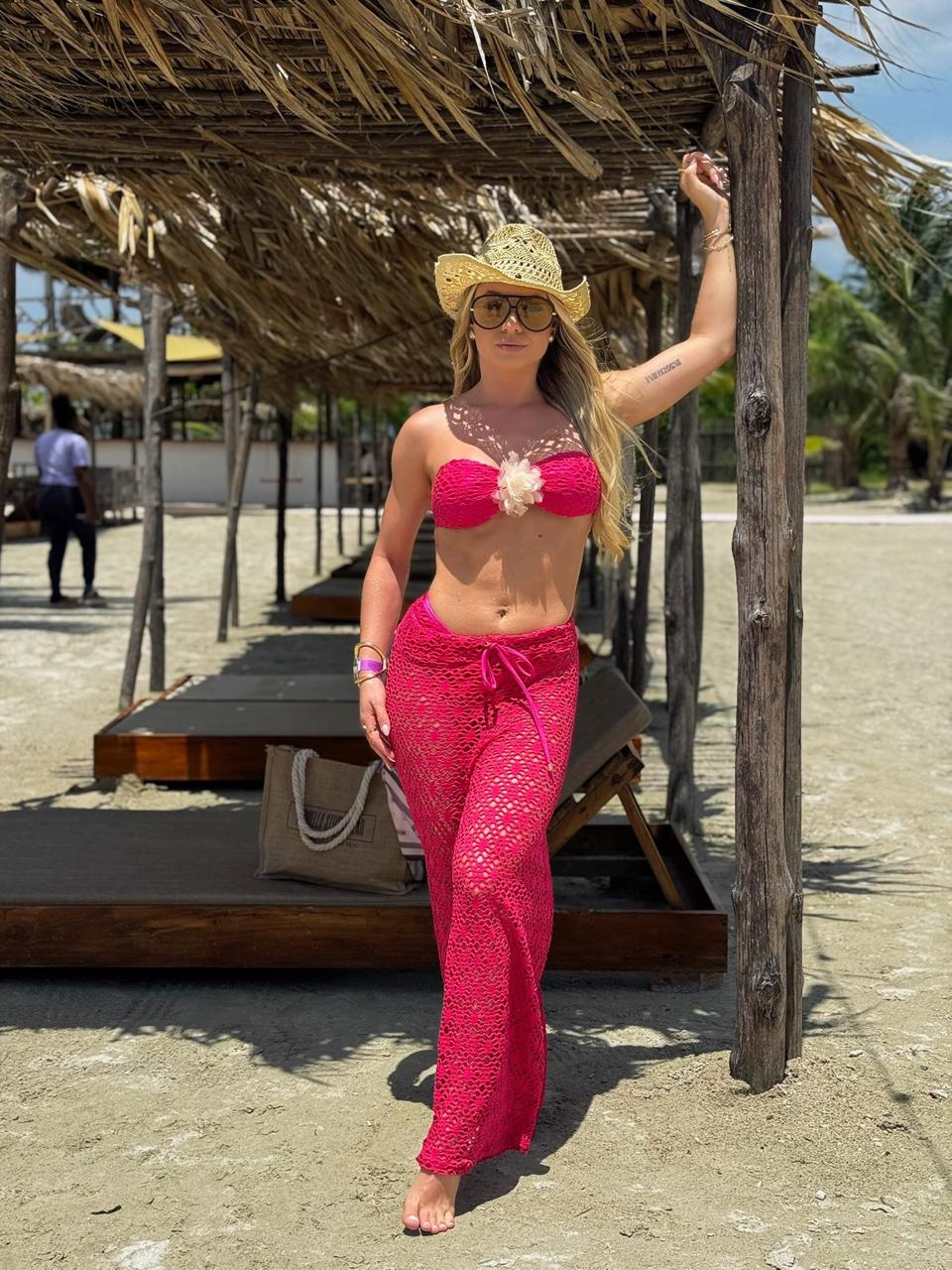 CALÇA COCONUT CEREJA