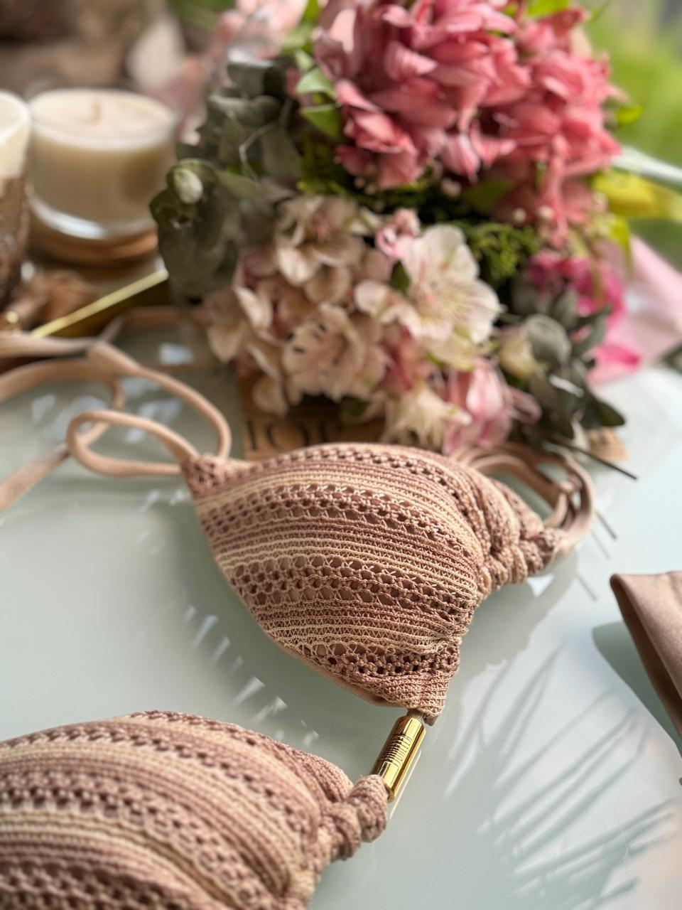 BIQUÍNI GENOVA TRICOT BALI NUDE VANILA