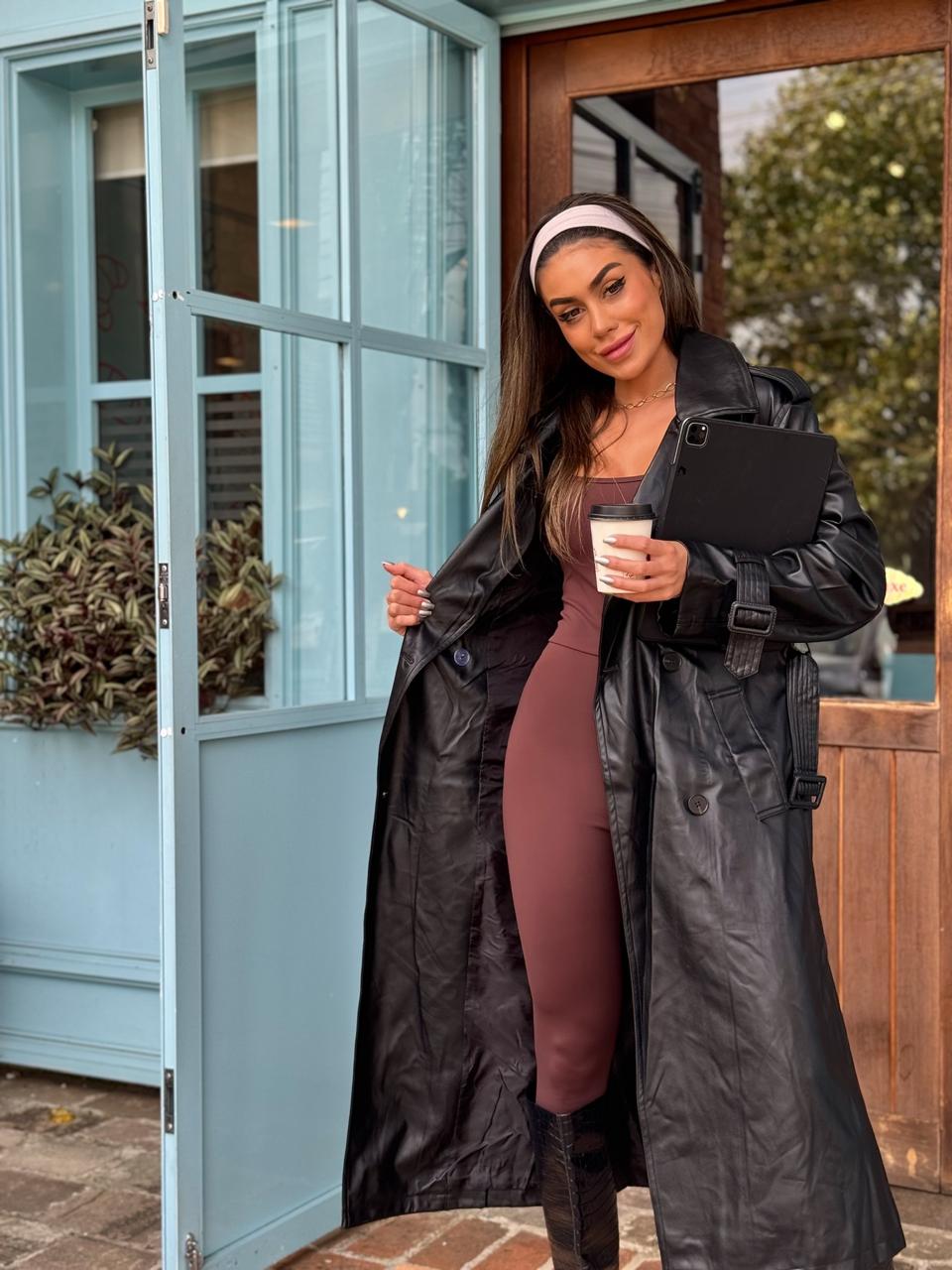 MACACÃO SERENA POLIAMIDA MARROM