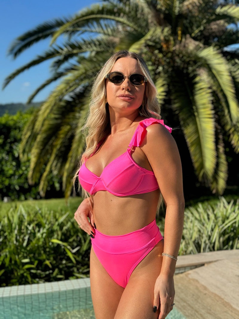 BIQUÍNI SICILIA GLOW ROSA NEON