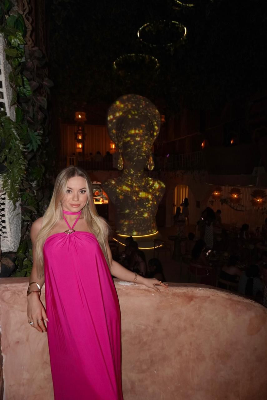 VESTIDO MAKANI ROSA FLAMBE